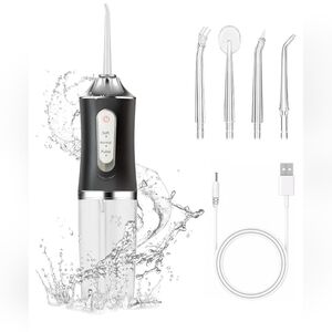 Water Dental Flosser Teeth with 3 Modes Cordless Water Teeth Cleaner NWT In Box